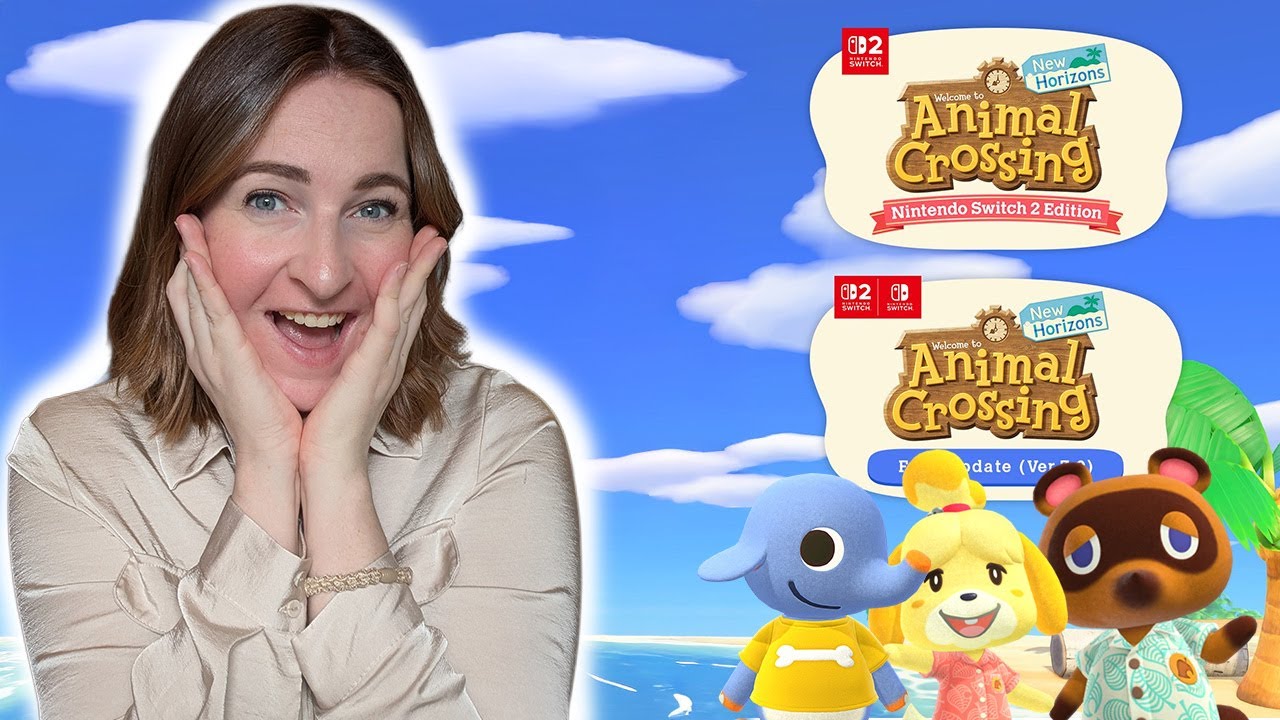 MEGA UPDATE IN ANIMAL CROSSING!🏝️