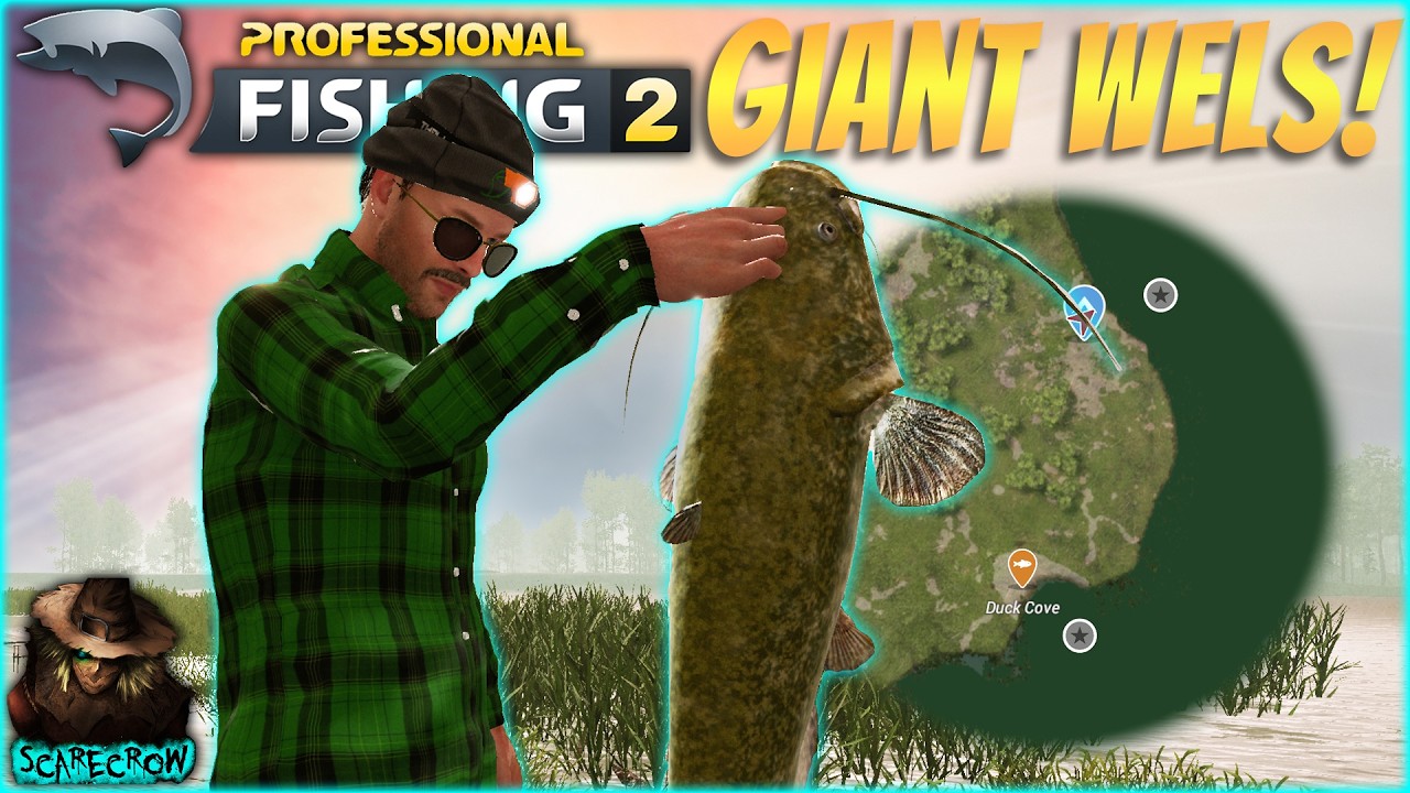 The Most INSANE Wels Catfish Spot Gives GIANT 80lb+ Monsters! Professional Fishing 2 Guide