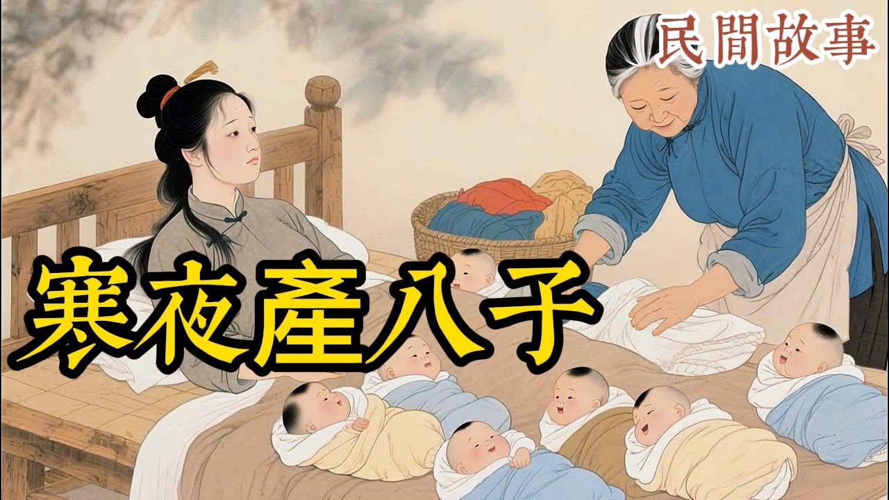 兒媳一夜生下8胞胎，婆婆卻大駡：你是豬嗎？隨後將其趕進驢棚！村人唾罵，3天後雷雨夜正房塌陷，真相揭開結局太意外！#民间故事 #故事頻道 #听书 #民間故事 #有聲書 #說書 #睡前故事 #情感