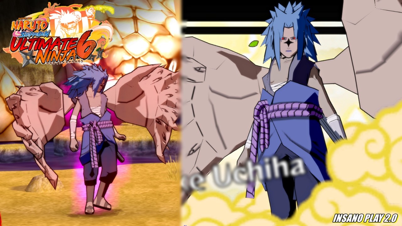 Sasuke(Vs Itachi) Modo Selo Amaldiçoado NÍvel 2 Mod - Naruto Shippuden Ultimate Ninja 6 3.0