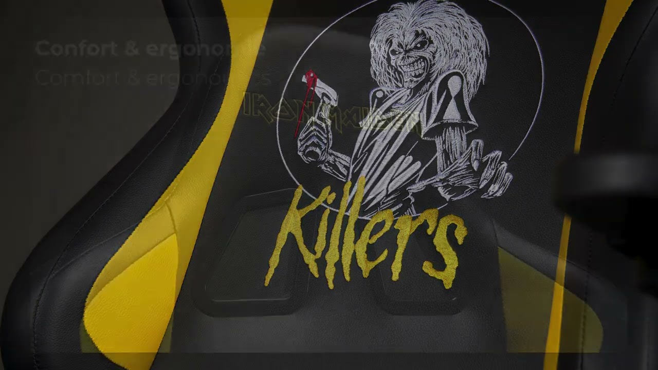 Subsonic Iron Maiden Killers Gaming Chair