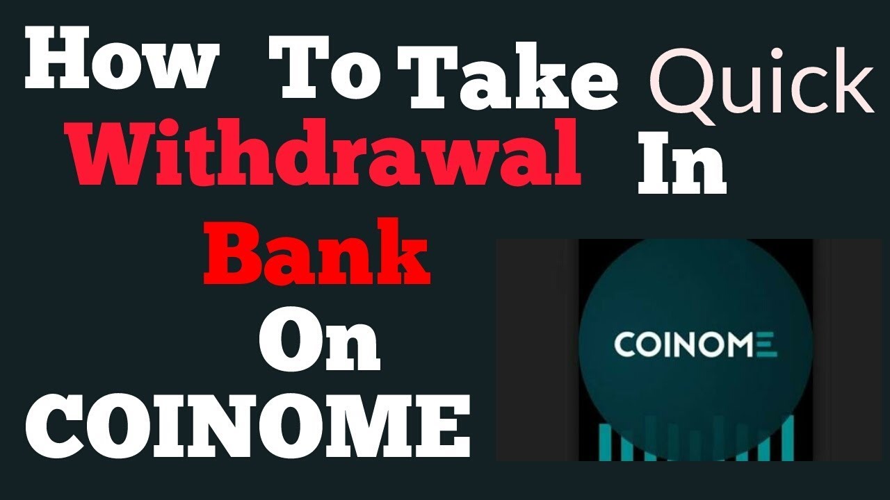 How to Withdrawal in Direct Bank Acount From COINOME Wallet || बिटकॉइन बैंक में विथड्रावल कैसे करें?