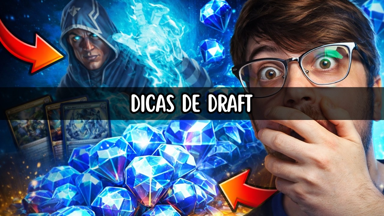 TUDO que Eu GOSTARIA de Saber ANTES de Jogar DRAFT no Magic Arena