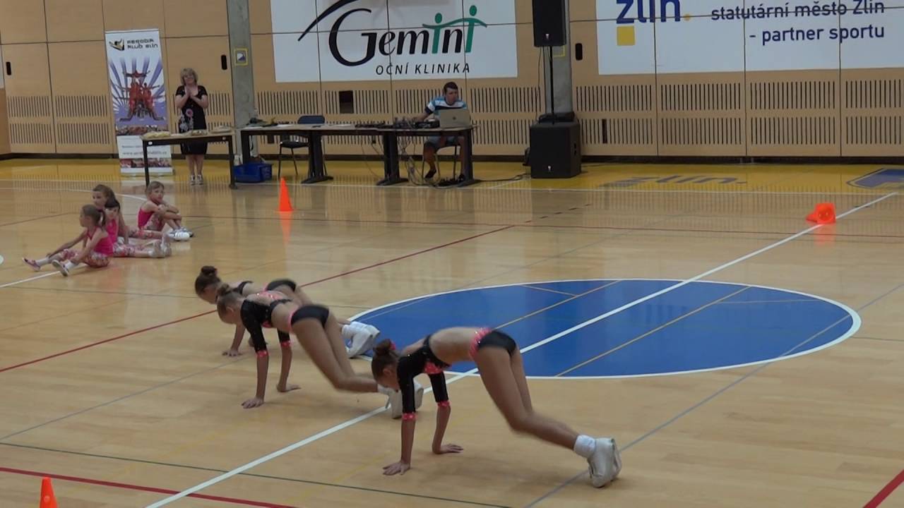 Aerobik klub Zlín, závěrečná přehlídka 9. 6. 2016