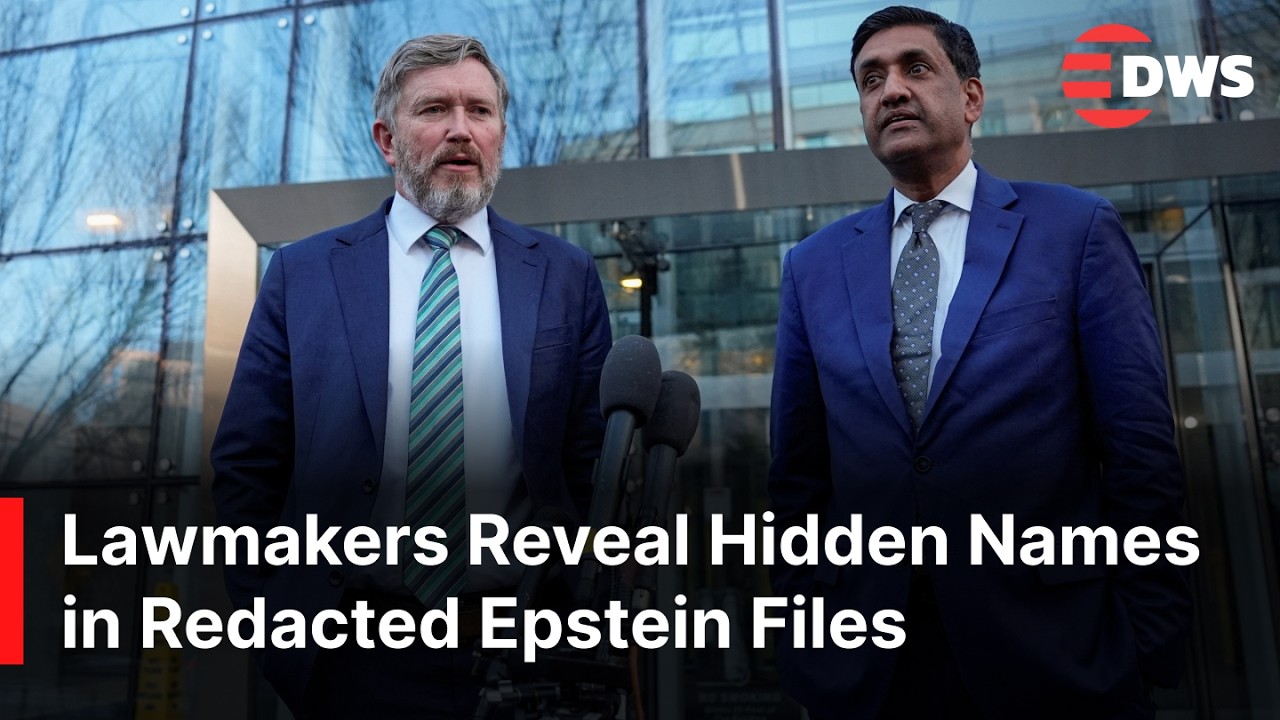 FULL PRESSER: Ro Khanna and Thomas Massie Reveal Hidden Names After Reviewing Epstein Files | AC1G