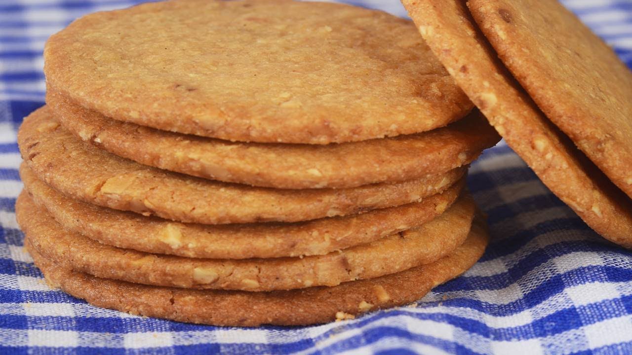 Hazelnut Shortbread Cookies Recipe Demonstration - Joyofbaking.com