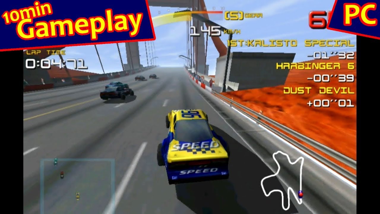 Ultimate Race Pro ... (PC) [1998] Gameplay