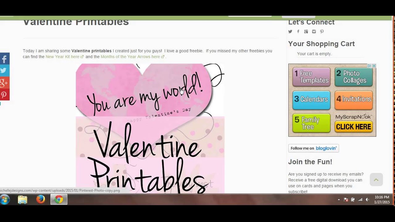 How to Download a Free Printable