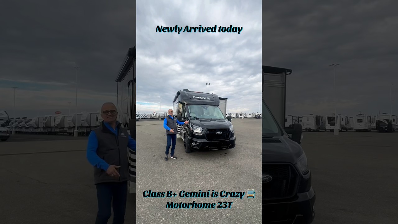 New Look Class B+ Motorhome 2025 Gemini 23TW #motorhome #campervan #gemini #camping #rvlife #travel