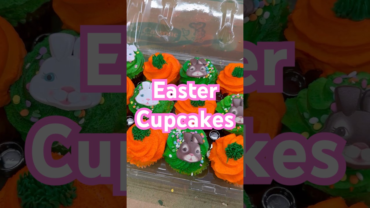 Easter Cupcakes🐰🥕 