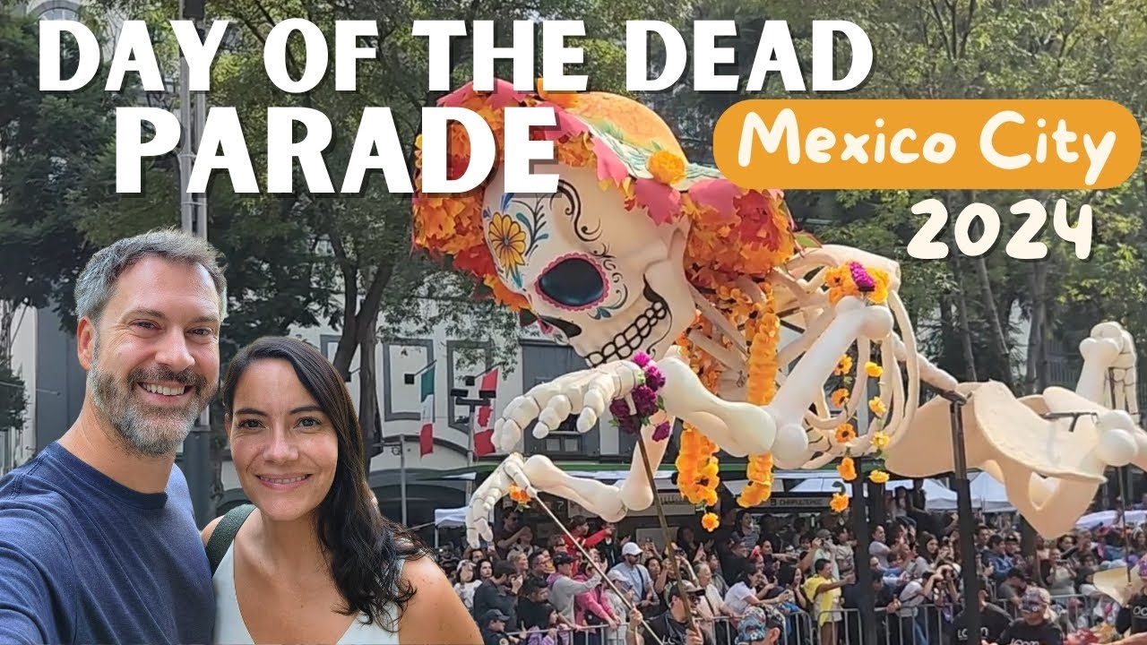 The DAY of the DEAD Parade MEXICO CITY 🇲🇽 2024 | ALTARS & CATRINAS