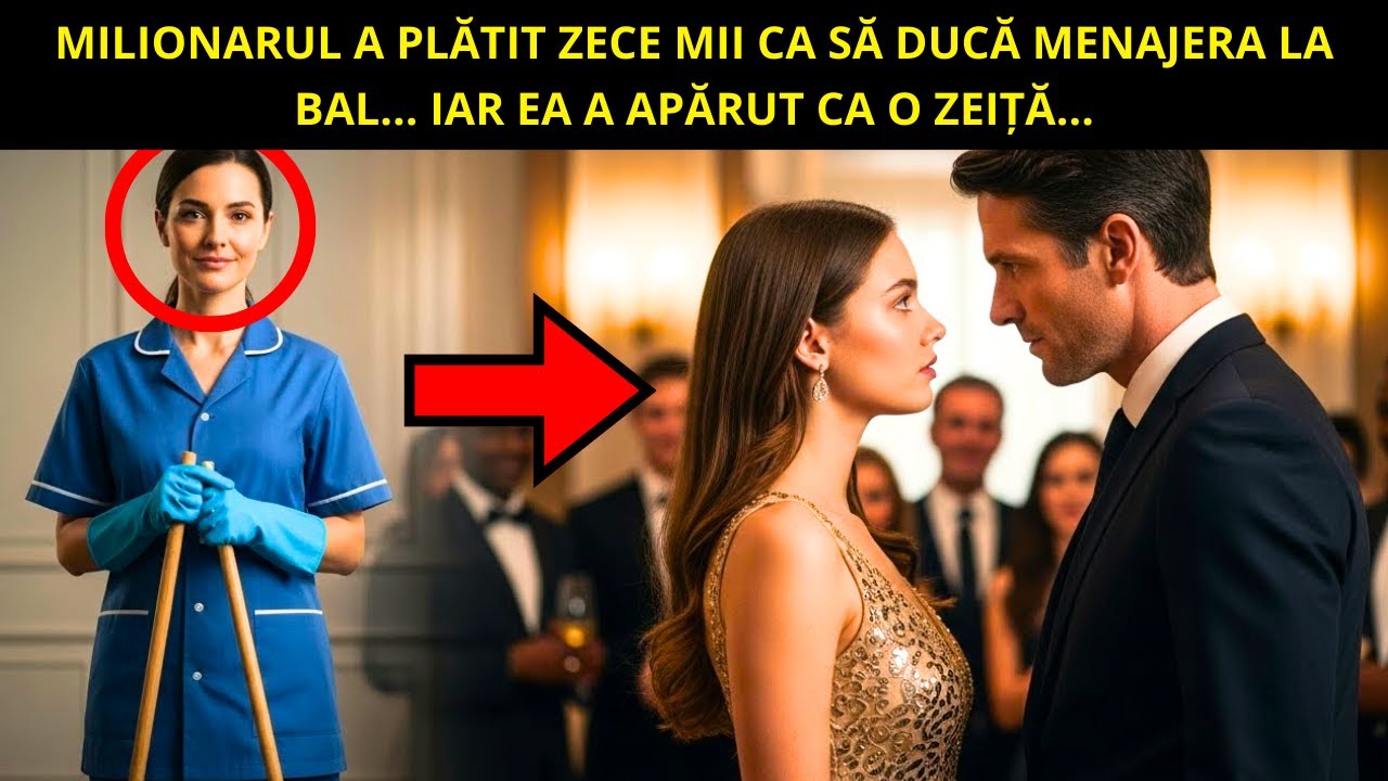 MILIONARUL A PLĂTIT ZECE MII CA SĂ-ȘI DUCĂ MENAJERA LA BAL… IAR EA A ATRAS TOATE PRIVIRILE!