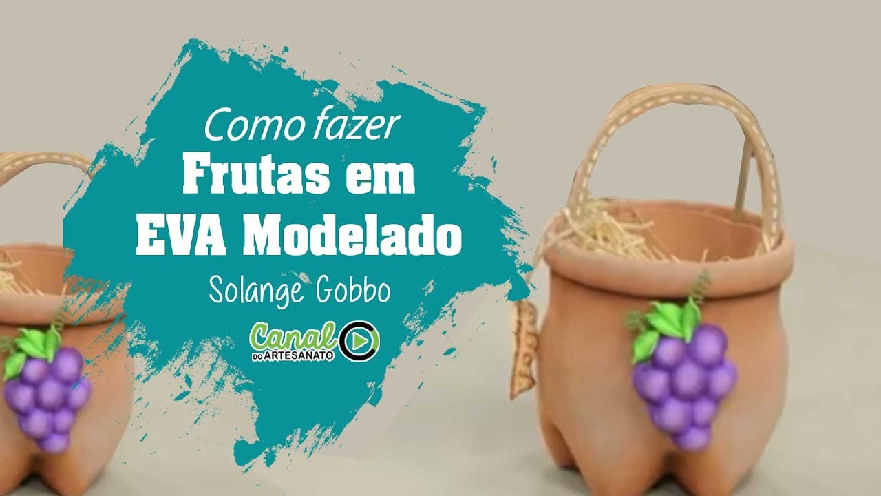 Como fazer - Frutas em EVA