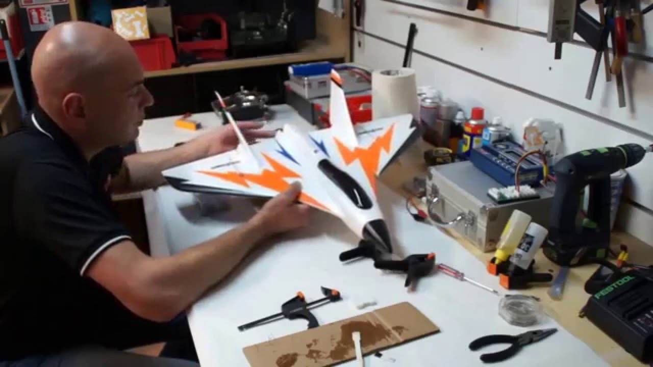 [TUTO] Réparer un avion RC Radiocommandé en EPO