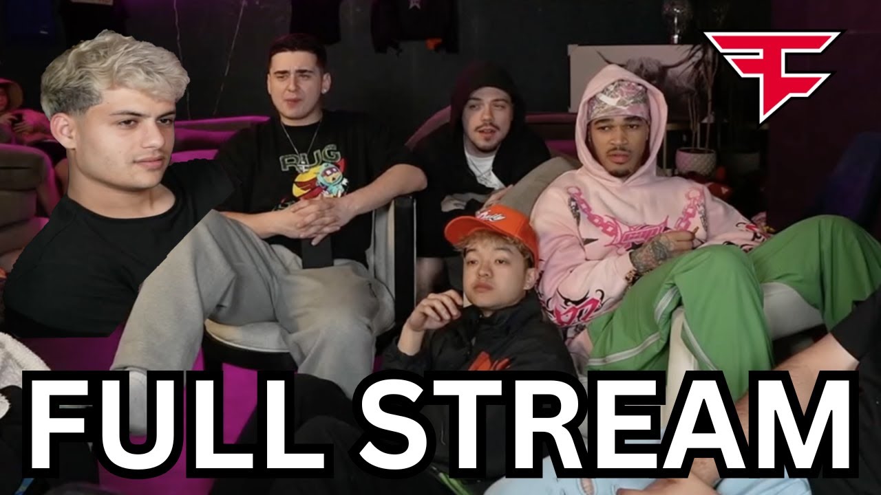 22 FEB - 2025 FaZe Sleepover FULL STREAM! (PART 2)