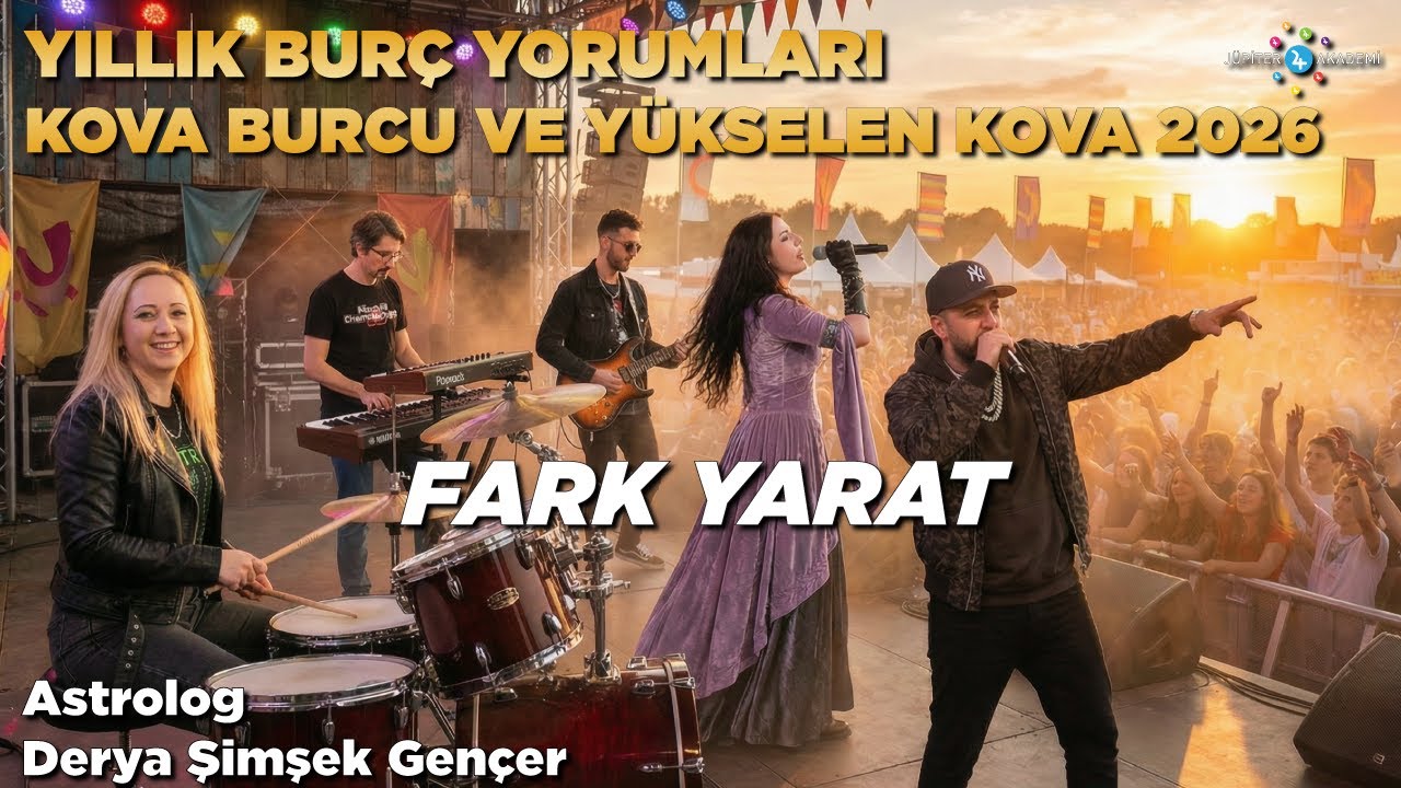 Kova Burcu ve Yükselen Kova 2026 Yıllık Burç Yorumları / Fark Yarat