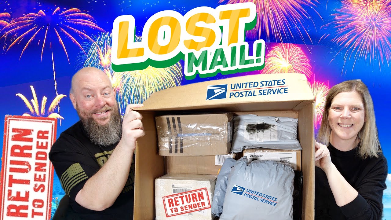 I bought a USPS 40 POUND Party Box of LOST MAIL