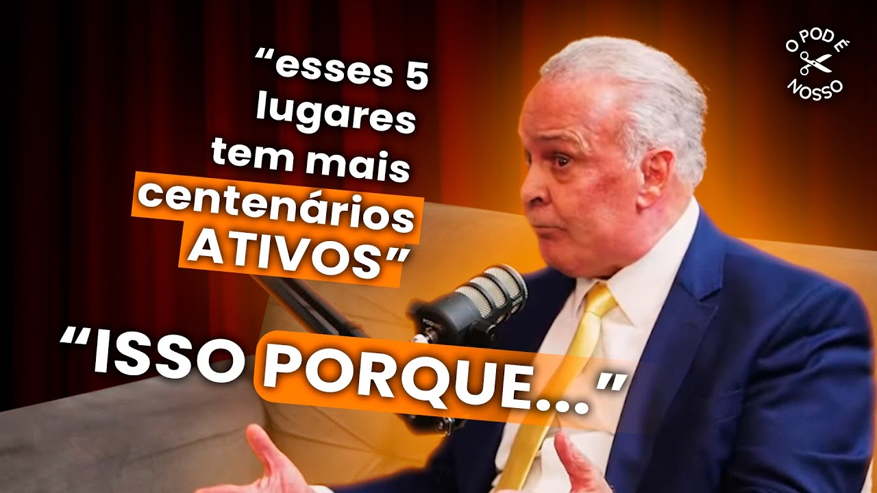 DR. LAIR RIBEIRO CONTA QUAL &Eacute;  SEGREDO DA LONGEVIDADE