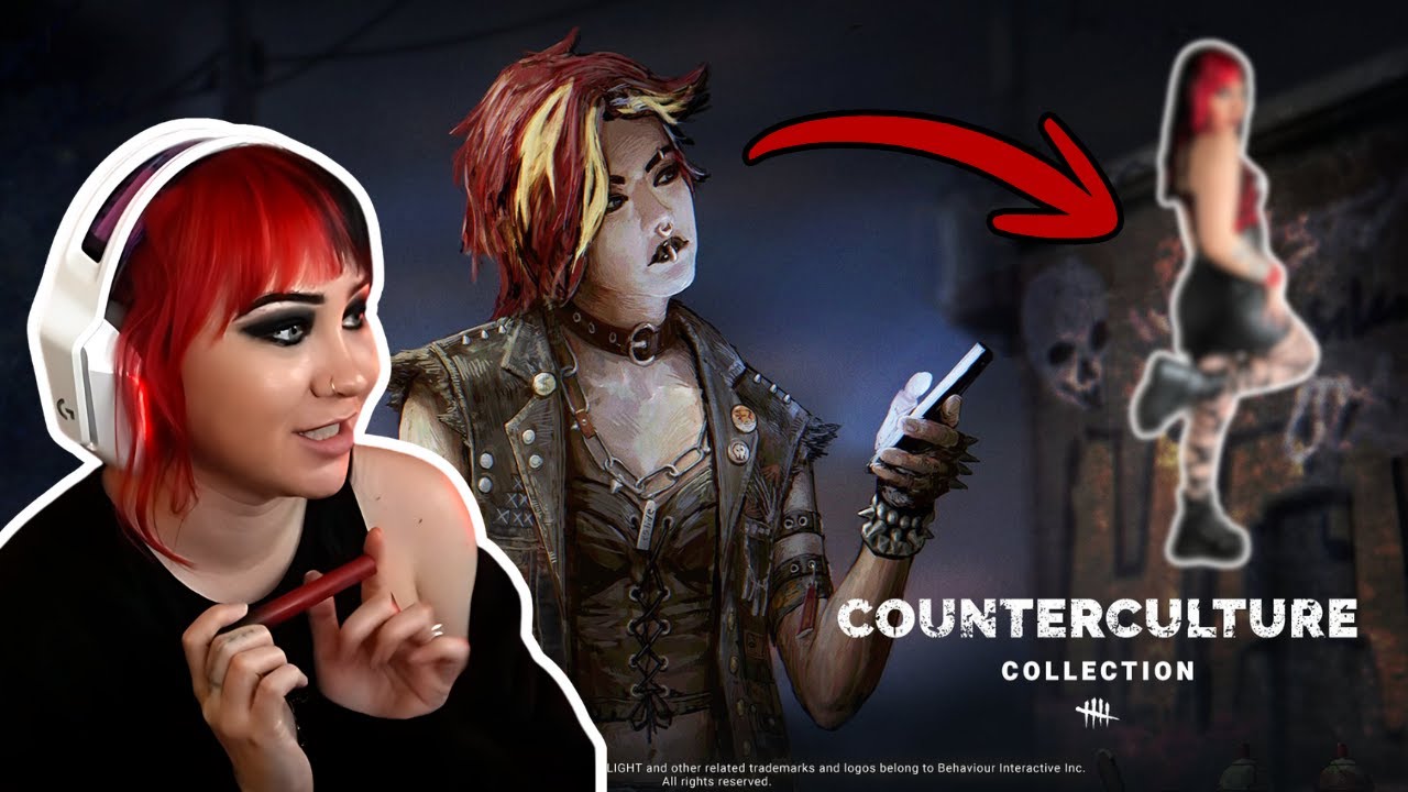 DEAD BY DAYLIGHT Punk Makeover | My 'Counterculture Collection' Inspired Look