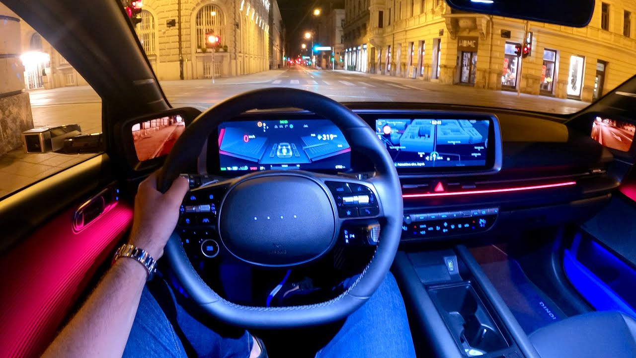 HYUNDAI IONIQ 6 2024 — НОЧНОЙ ТЕСТ-ДРАЙВ И ОБЗОР (325 л.с., AWD)