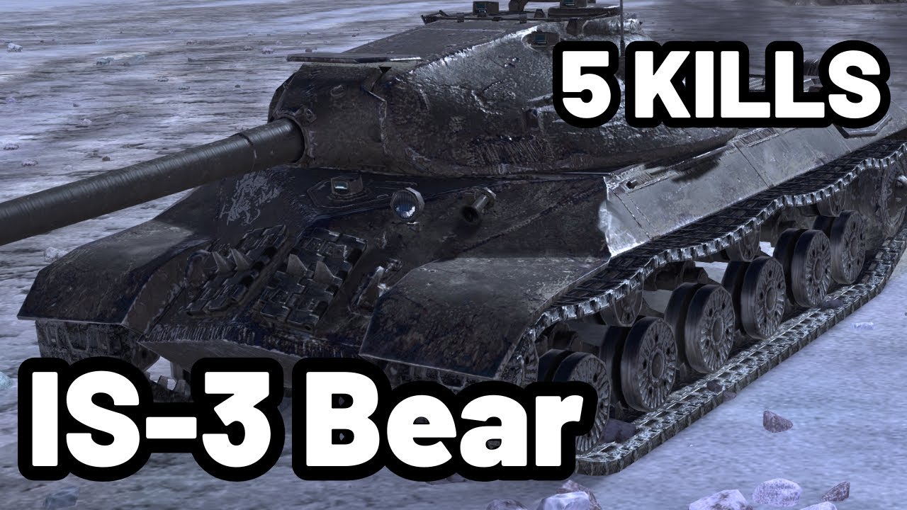 IS-3 Bear | 5.4K DAMAGE | 5 KILLS | WOT Blitz Pro Replays