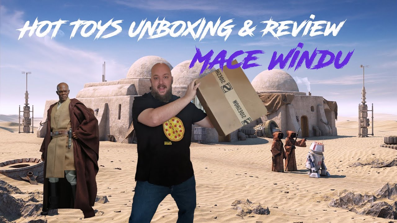 Hot Toys Mace Windu Unboxing and Review | Attack of the Clones