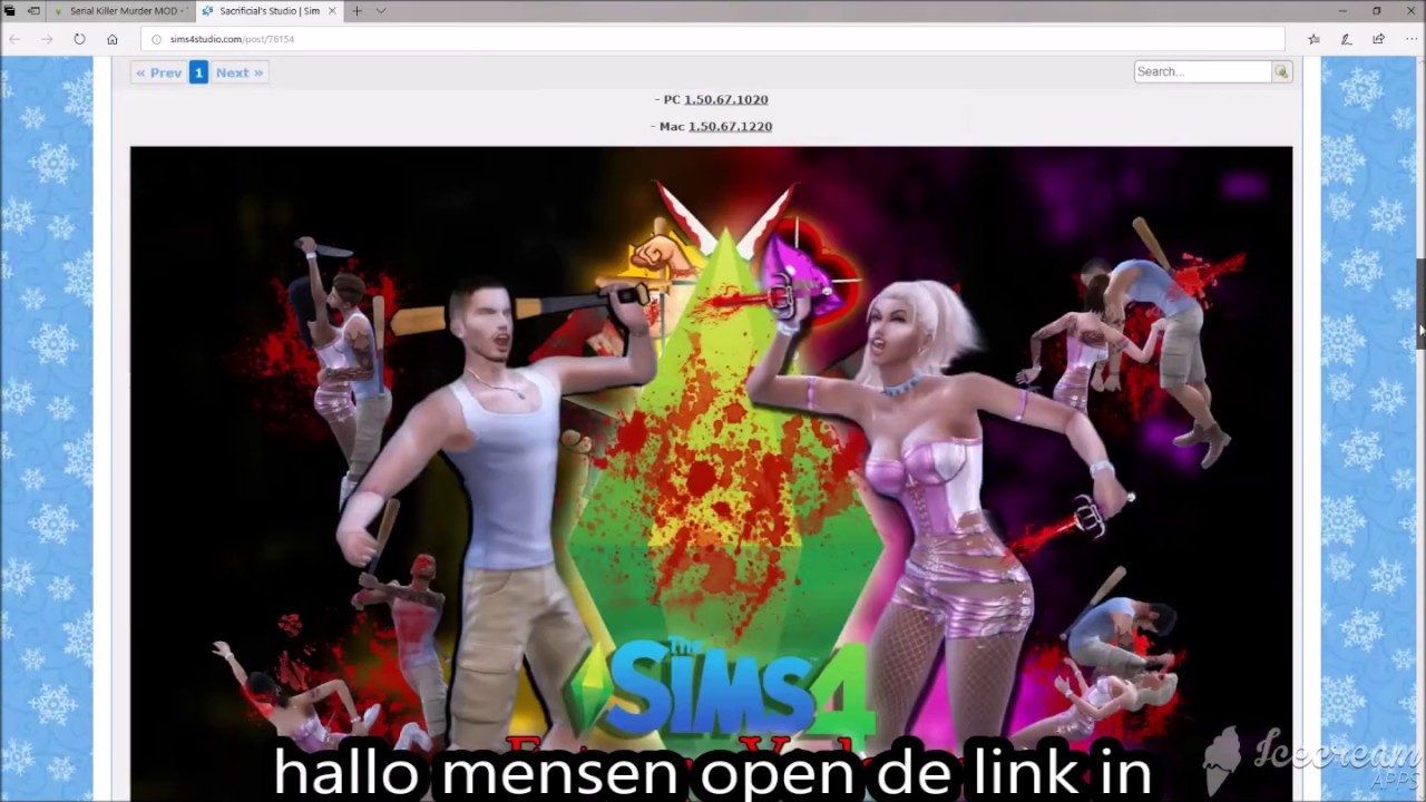 De sims 4 Extreme violence mod tutorial in het nederlands in minder dan 2 minuten!