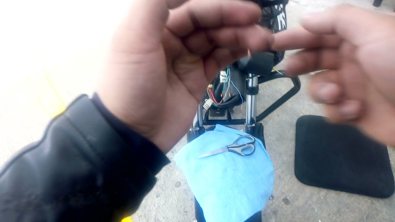 cómo quitar la luz directa a nuestra moto Hero Hunk 150