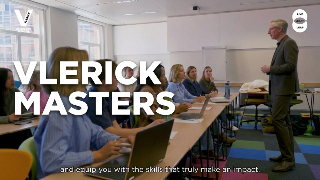 Gain practical, hands-on skills that recruiters are looking for | Explore Vlerick Masters programmes