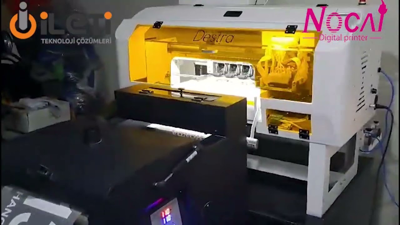 Düşük Hacimli İşleriniz İçin İdeal Pet Film  Baskı Makinası - Destra A3 DTF Baskı Makinesi