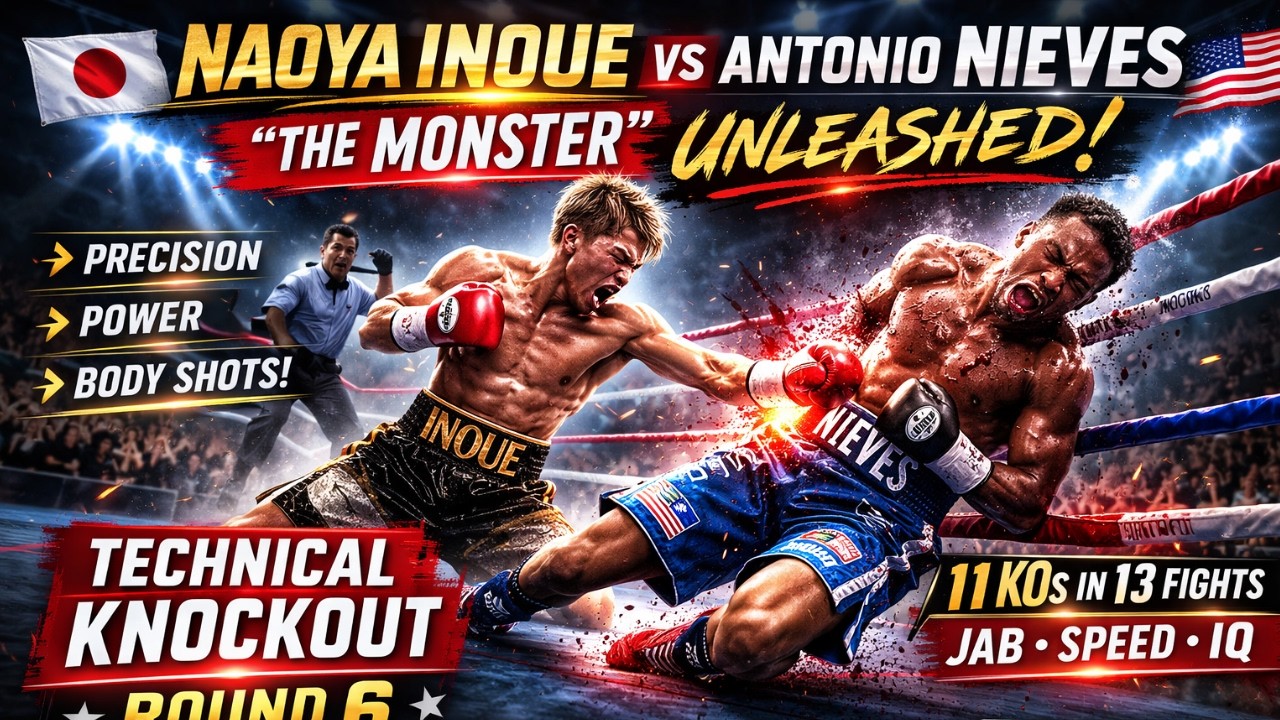 They Called Him “The Monster” for a Reason | Naoya Inoue vs Antonio Nieves