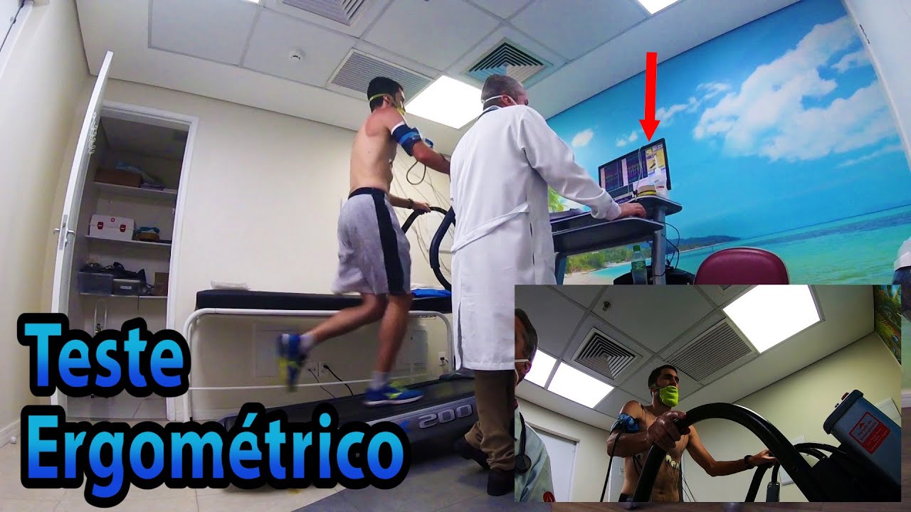 ❤️ Teste Ergométrico na Esteira com narração 🎙️