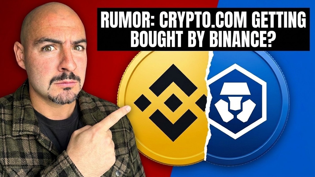 RUMOR ALERT: Is Crypto.com Getting Bought By Binance? (CRO Coin VS Cronos NEWS!)