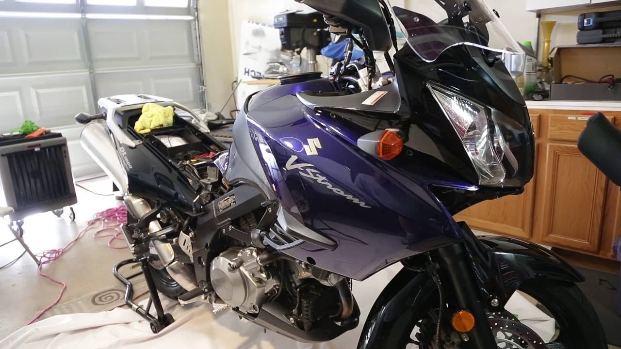 Vstrom DL1000 valve adjustment