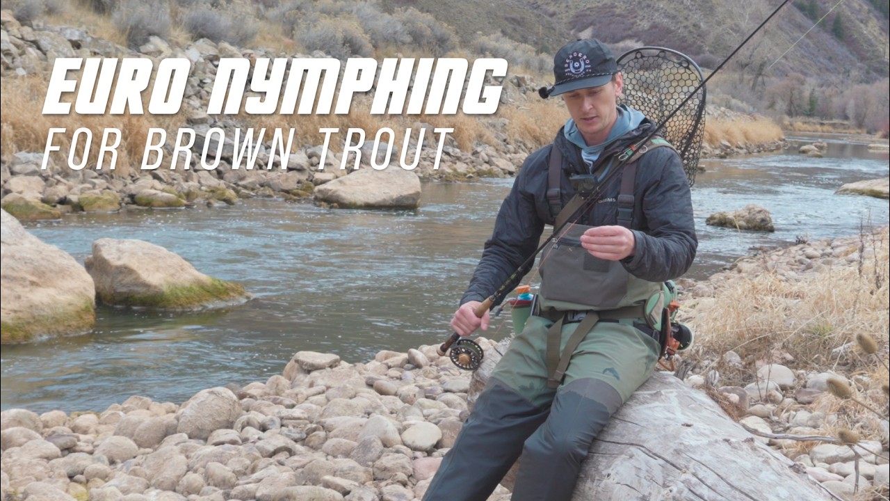Euro Nymphing for Brown Trout on a Utah River