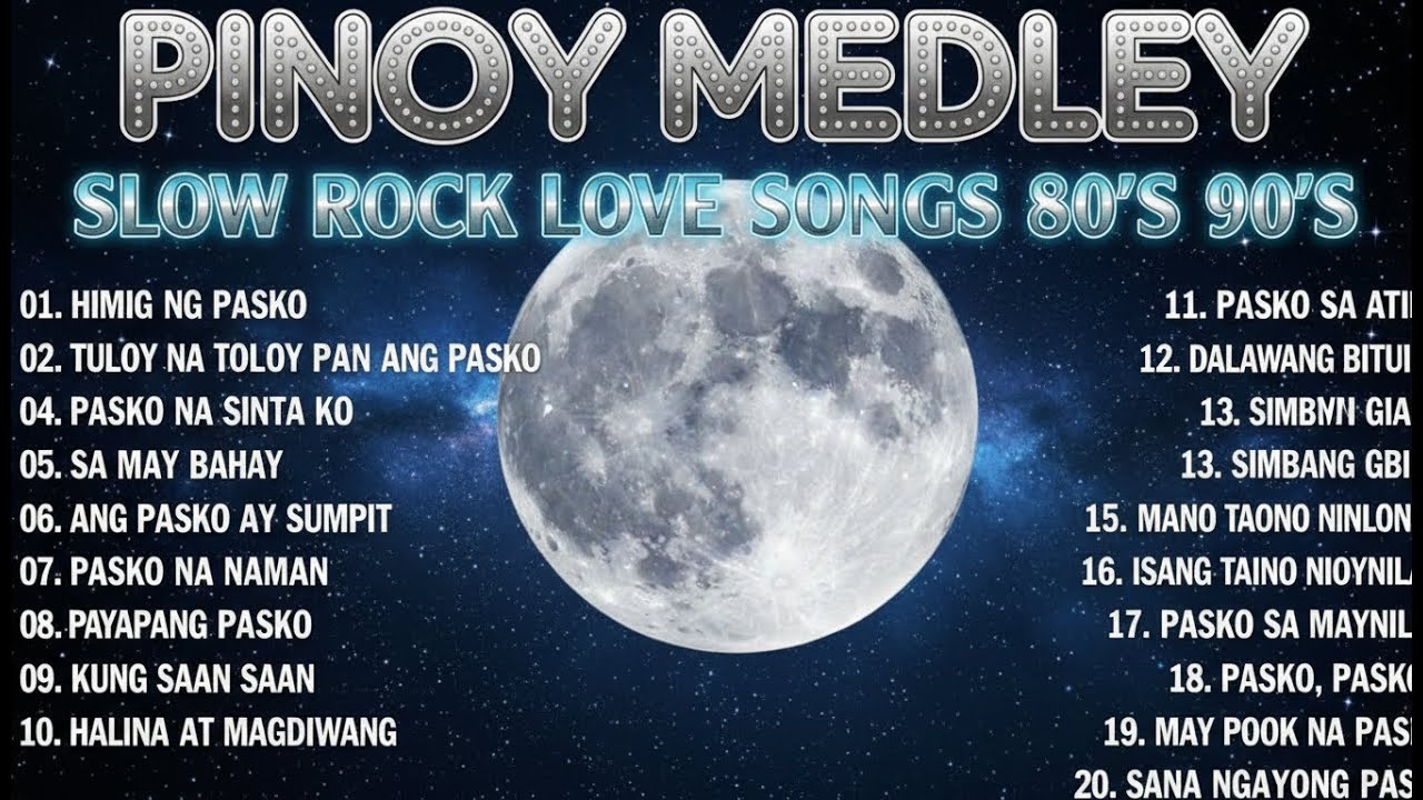 Slow Rock Love Songs All Time Hits 💖 Best Pinoy Medley 70s 80s 90s