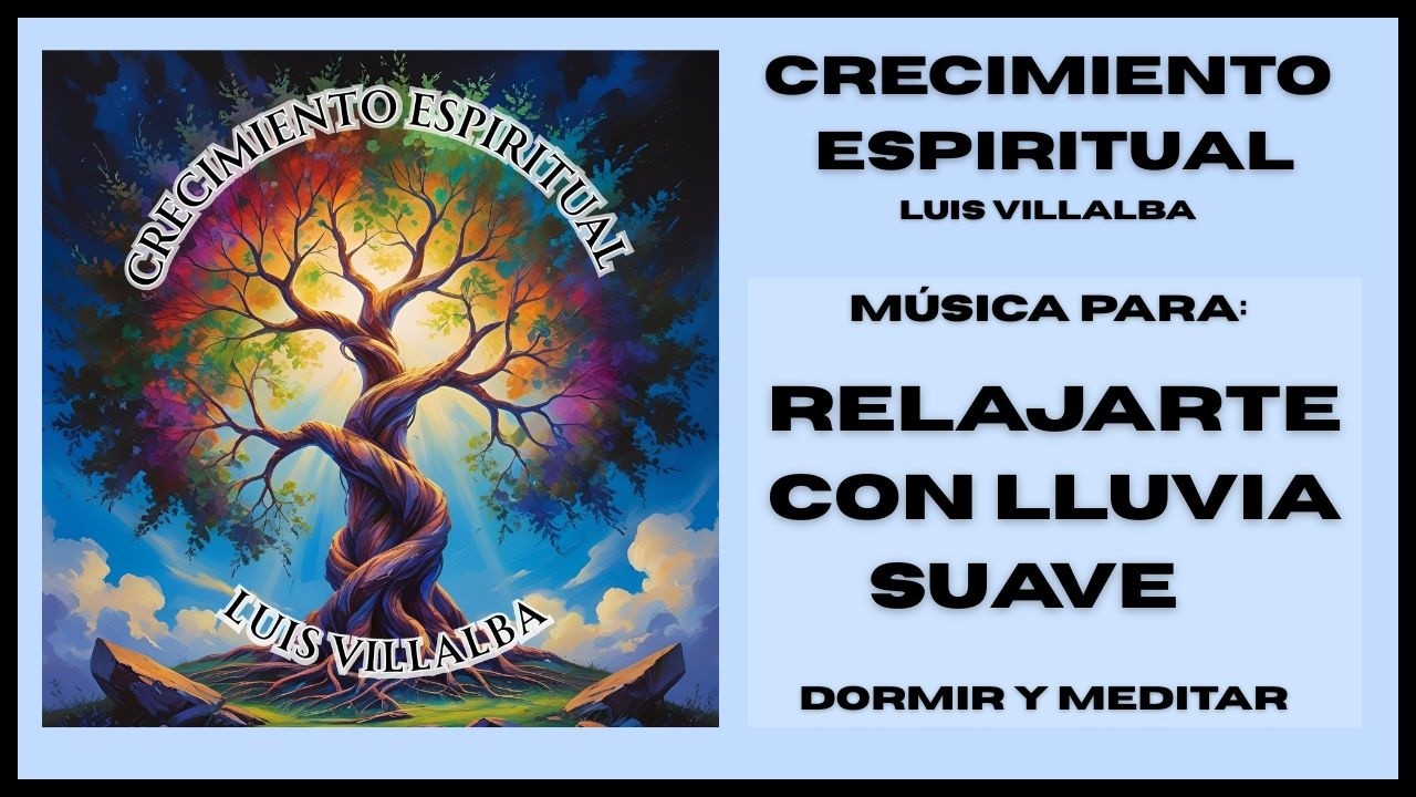 Música para: Relajarte con Lluvia Suave | Dormir y Meditar