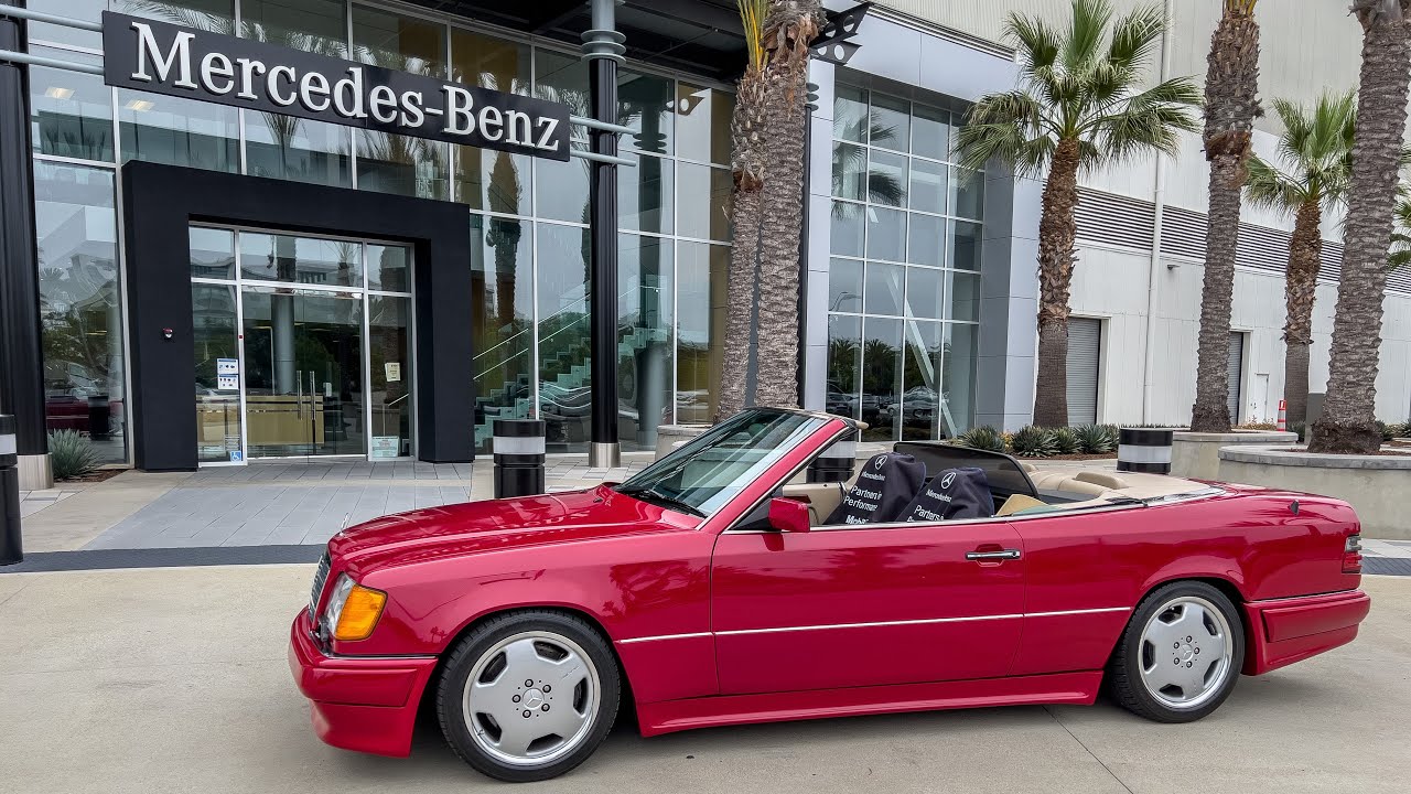 W124 Vlog: Going to AMG Private Lounge EV Event and Getting New Equipment