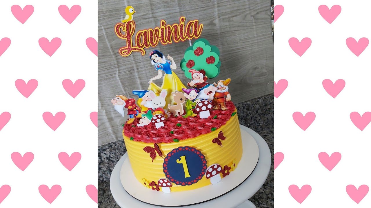 Como fazer bolo da branca de neve? Como fazer rosetinhas? Como fazer vermelho sem amargar? rosetas?