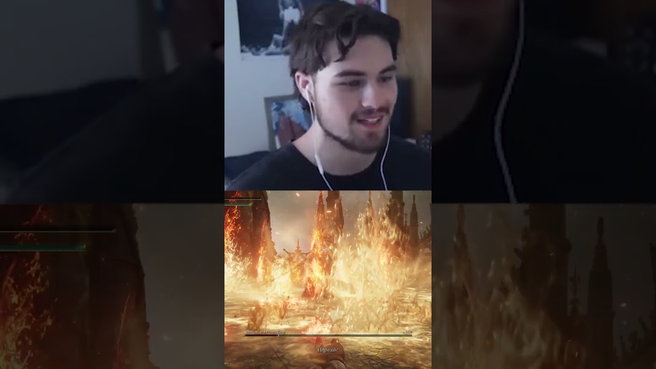 Kratos Mops the Floor With Morgott In Elden Ring