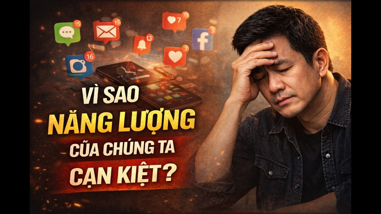 Năng Lượng của bạn đang mất ở đâu? Câu trả lời khiến tôi dừng lại sau nhiều năm mệt mỏi