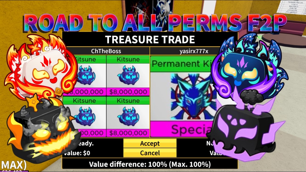 Trading in the Big LEAGUE=Big PROFITS (F2P Trading Challenge) | Blox Fruits Ep.5