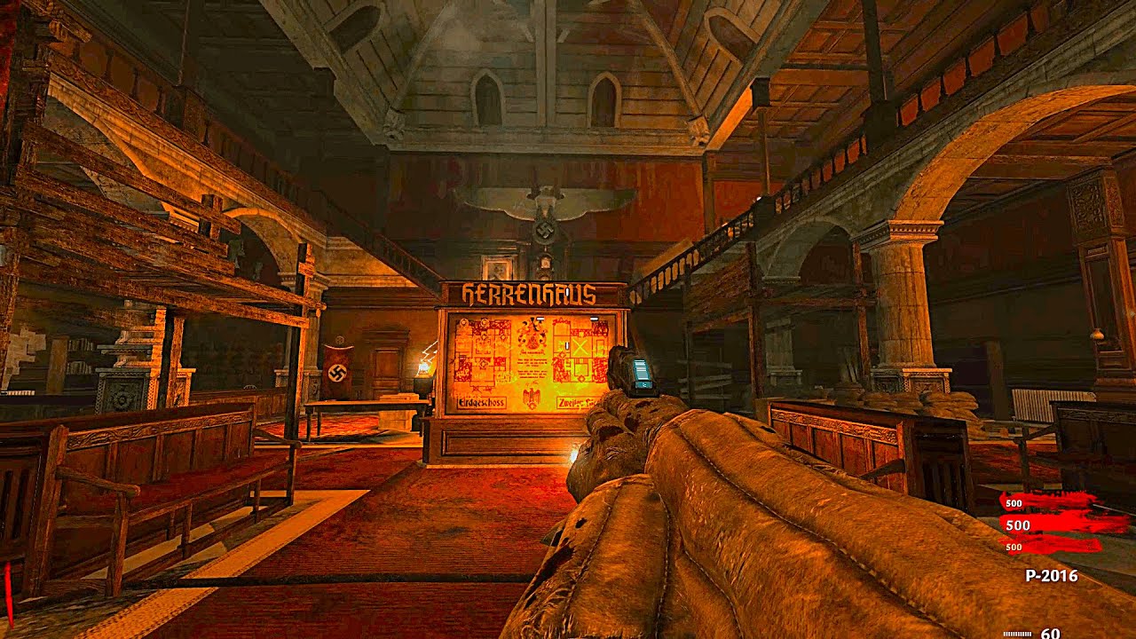 COD WORLD AT WAR - DAS HERRENHAUS | CUSTOM ZOMBIES | [NO COMMENTARY]