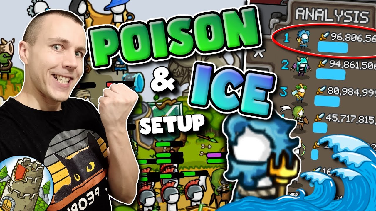Установка яда и льда для Grow Castle | Сборка DH4H Gold