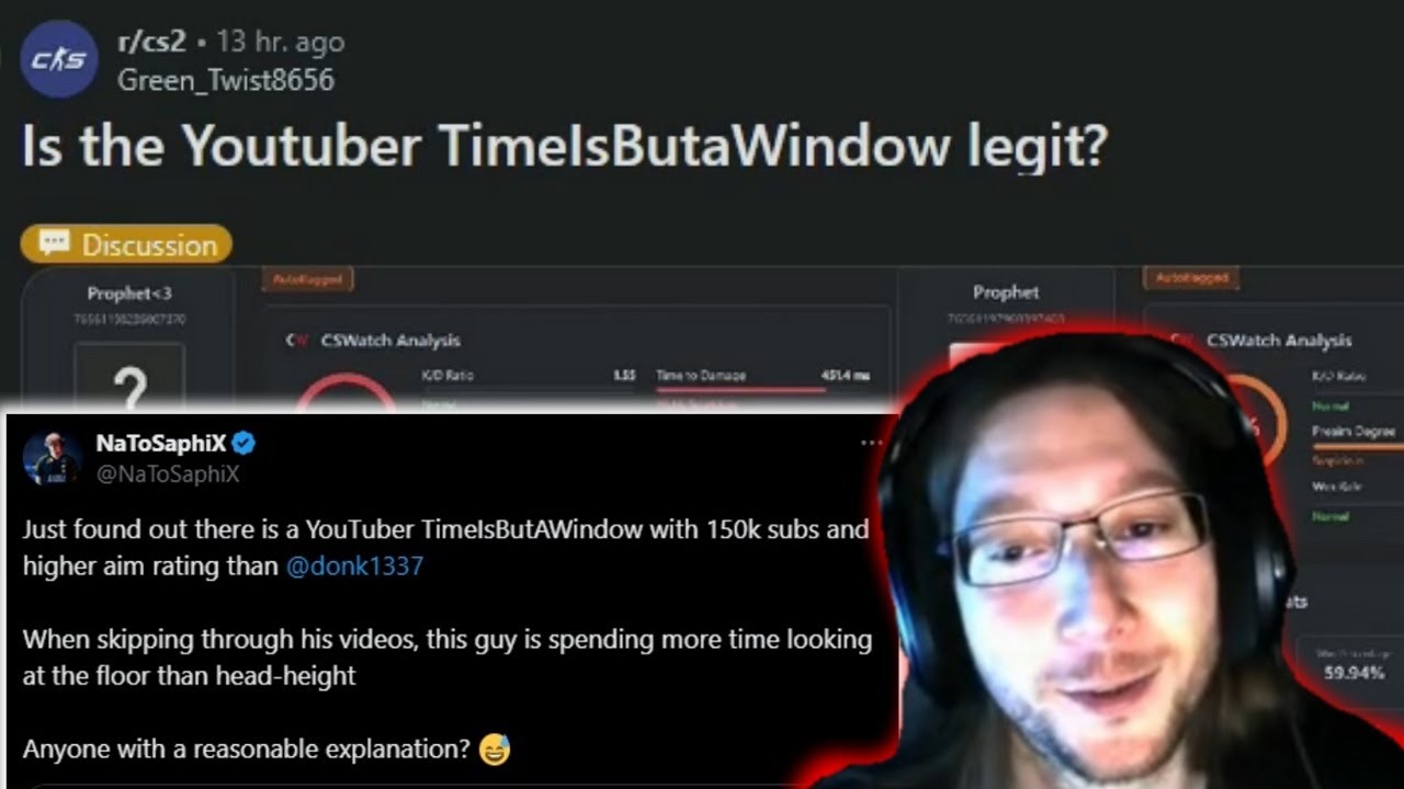 Better Aim Rating than Donk? Is Timeisbutawindow LEGIT?