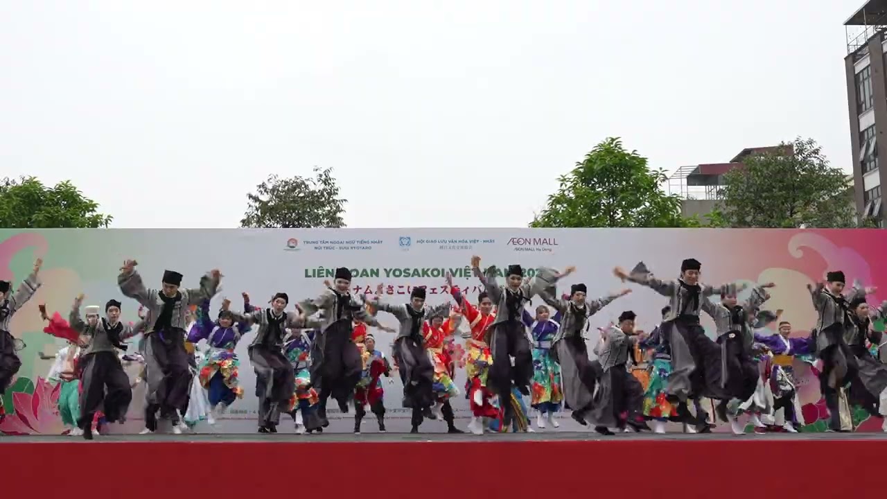 and As　アンドアズ ２回目　Viet Nam Yosakoi Festival 2025　27.04.2025　AEON Mall Hà Đông