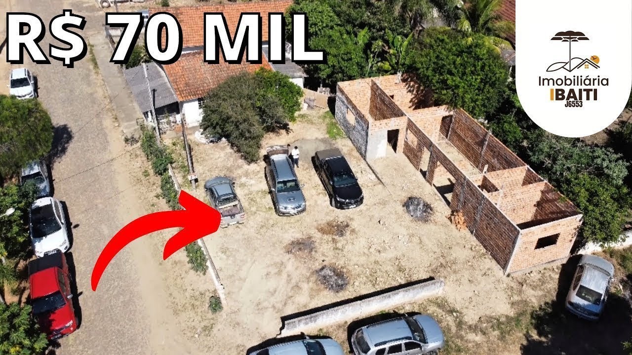TERRENO URBANO NO DISTRITO DO VASSOURAL - R$ 70 MIL - Código: 2532