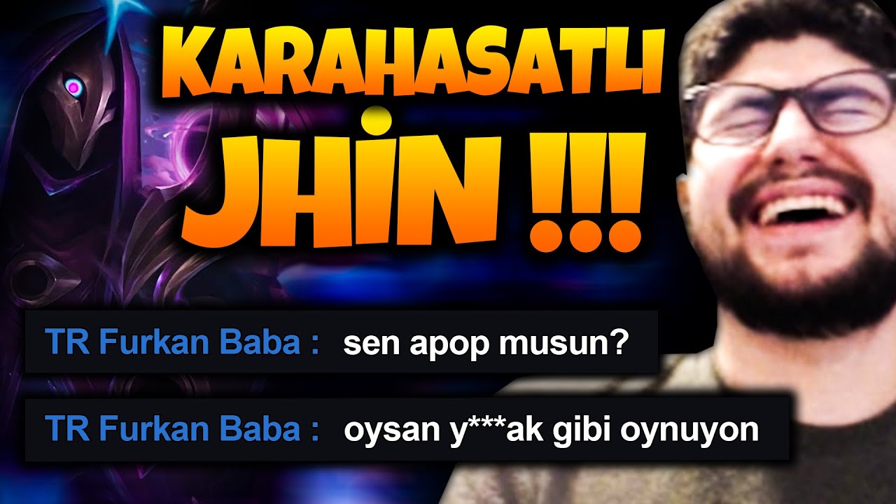 KARAHASATLI JHİN + HATERLARLA SIRADAN BİR G&Uuml;N 😂 !!! | Apophis