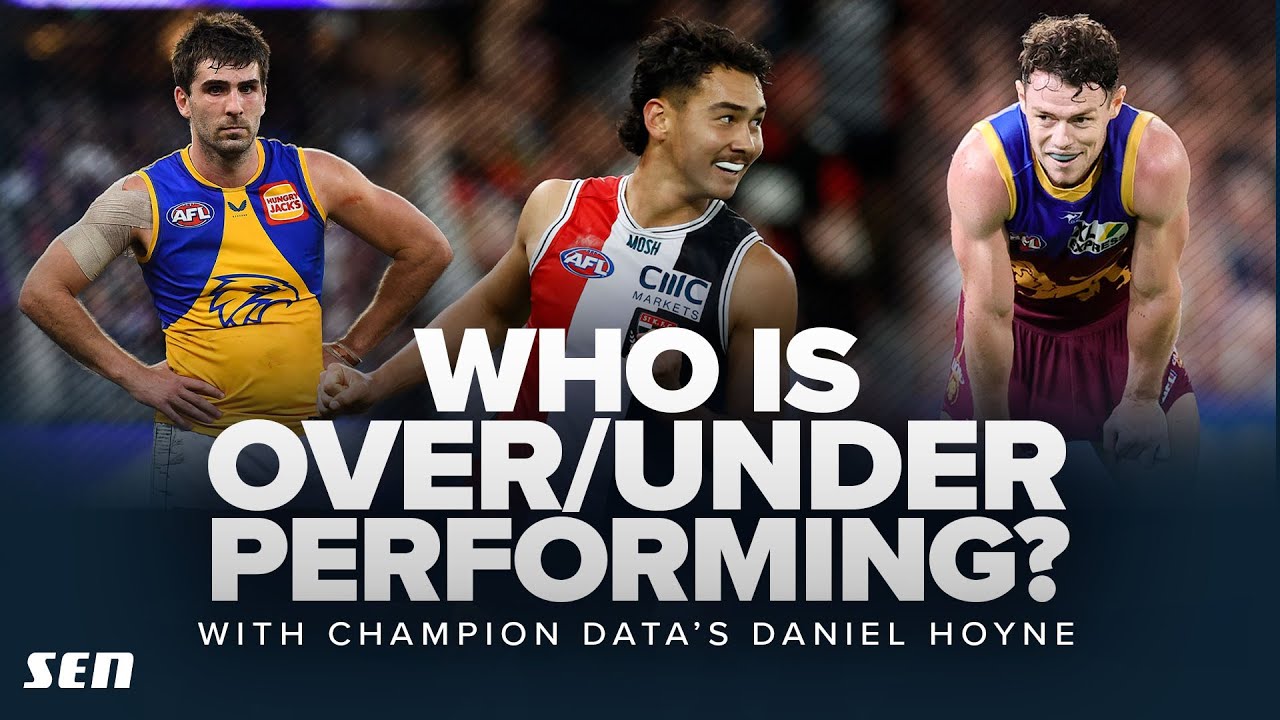 Which AFL players & teams are over/underperforming? - SEN