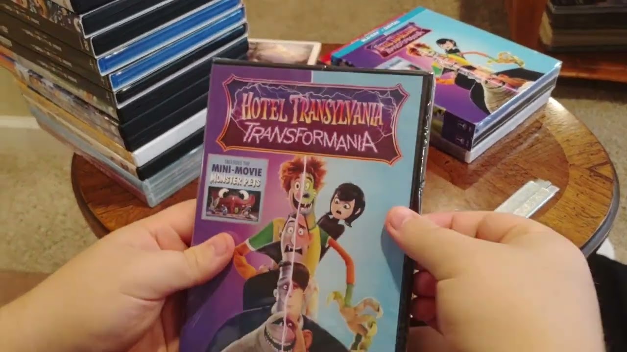 Hotel Transylvania: Transformania DVD Unboxing (Grandma's House Version)